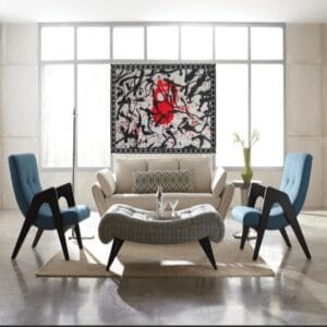 MASK Abstract Painting MASK abstract painting by Daniel Mikaelian