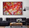 Broken Heart Abstract Painting