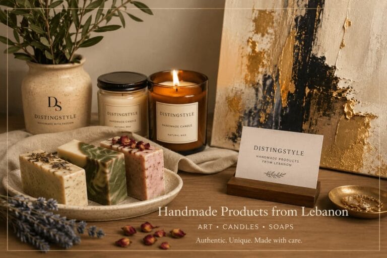 Original artwork and handmade products from Lebanon by DistingStyle
