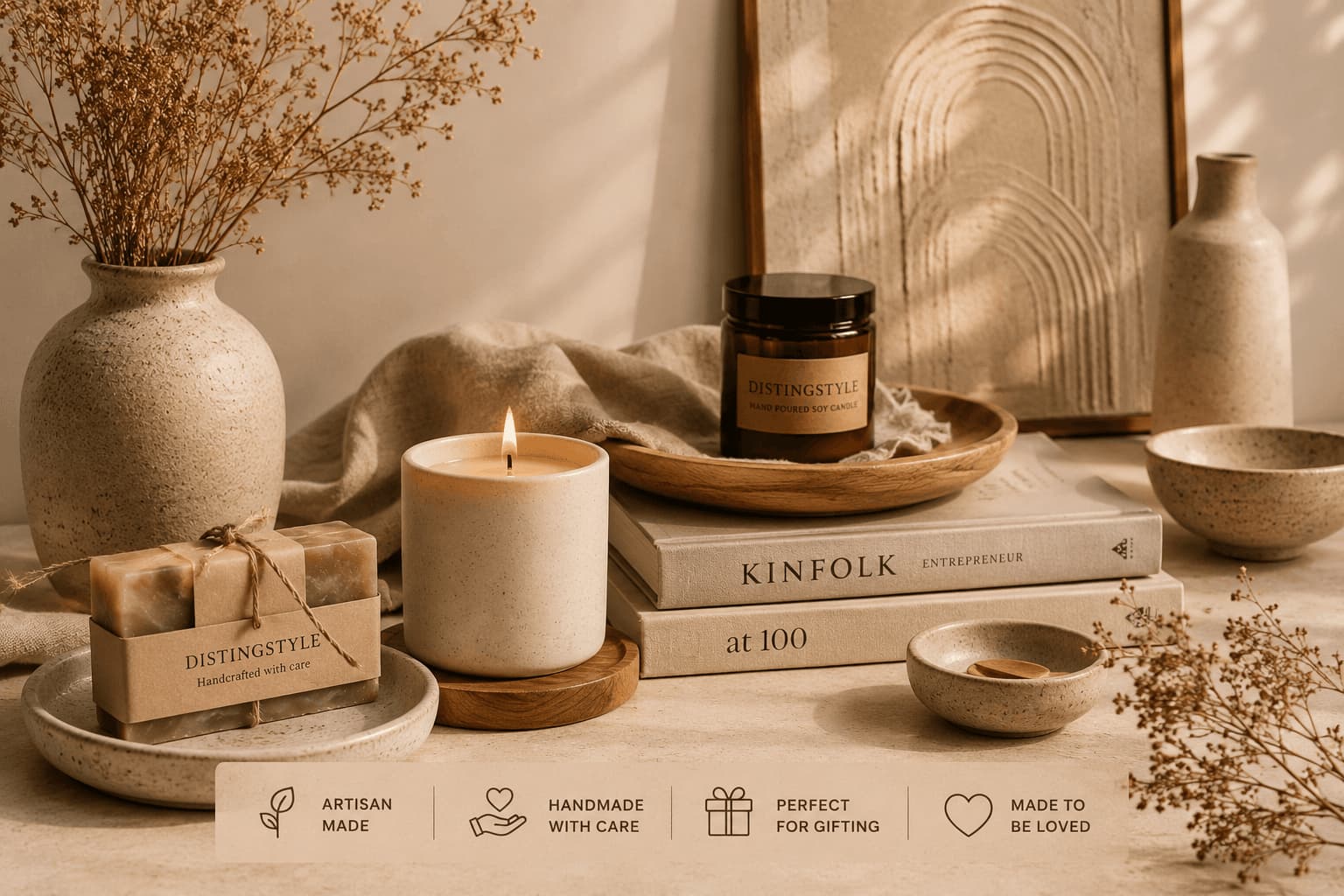 Artisan gifts and handmade creations by DistingStyle