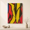 WOMENSHAPES figurative abstract painting front view